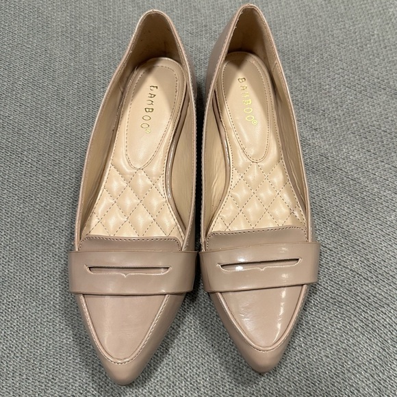 BAMBOO Bonjour 12 Women's Pointy Toe Ballet Flat Loafers Size 7.5 - Picture 2 of 7